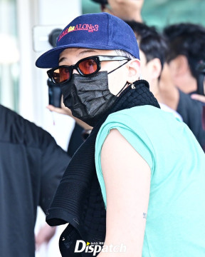 G-Dragon di Bandara Incheon Menuju Jakarta (instagram/@koreadispatch)